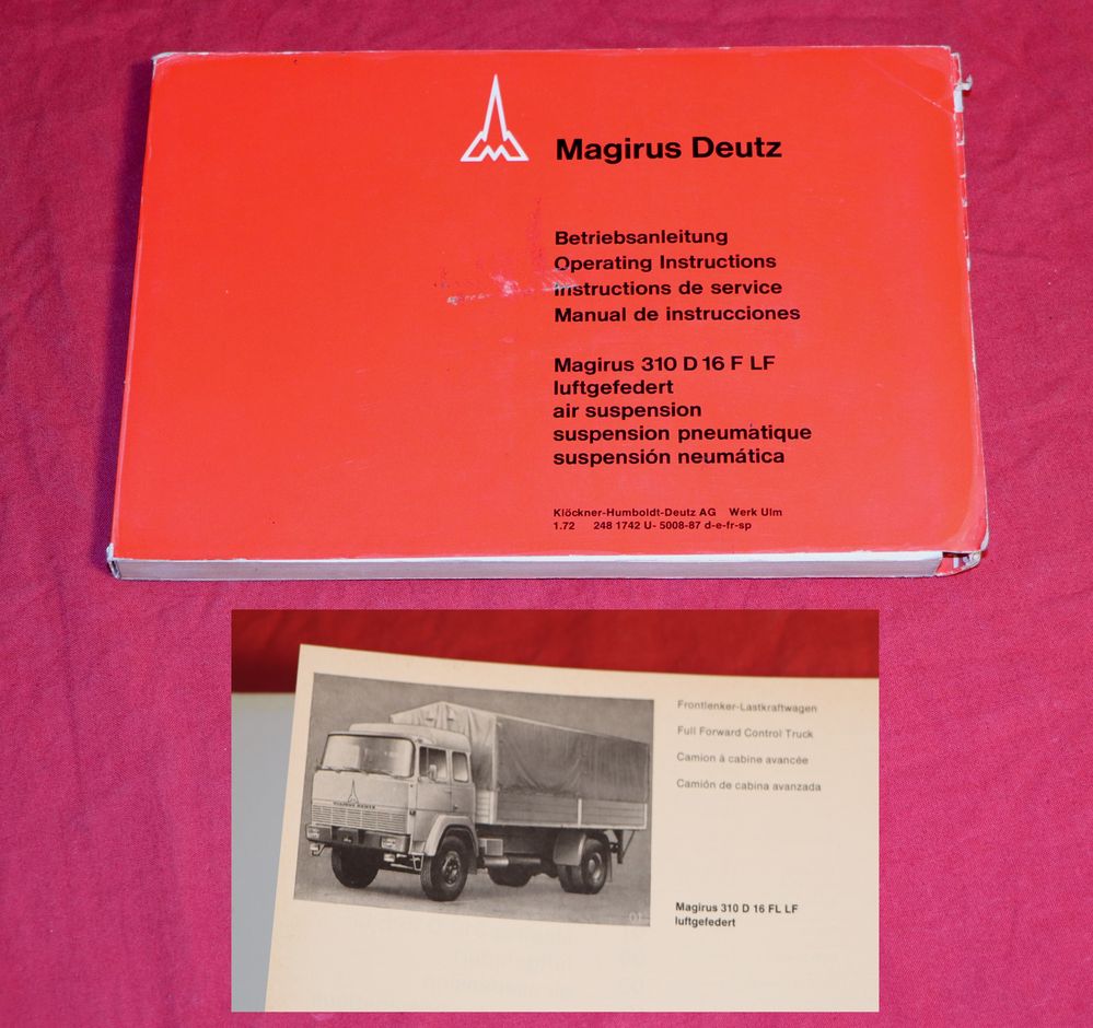 17016-2 Magirus Deutz 310 D 16 F + FL , luftgefedert