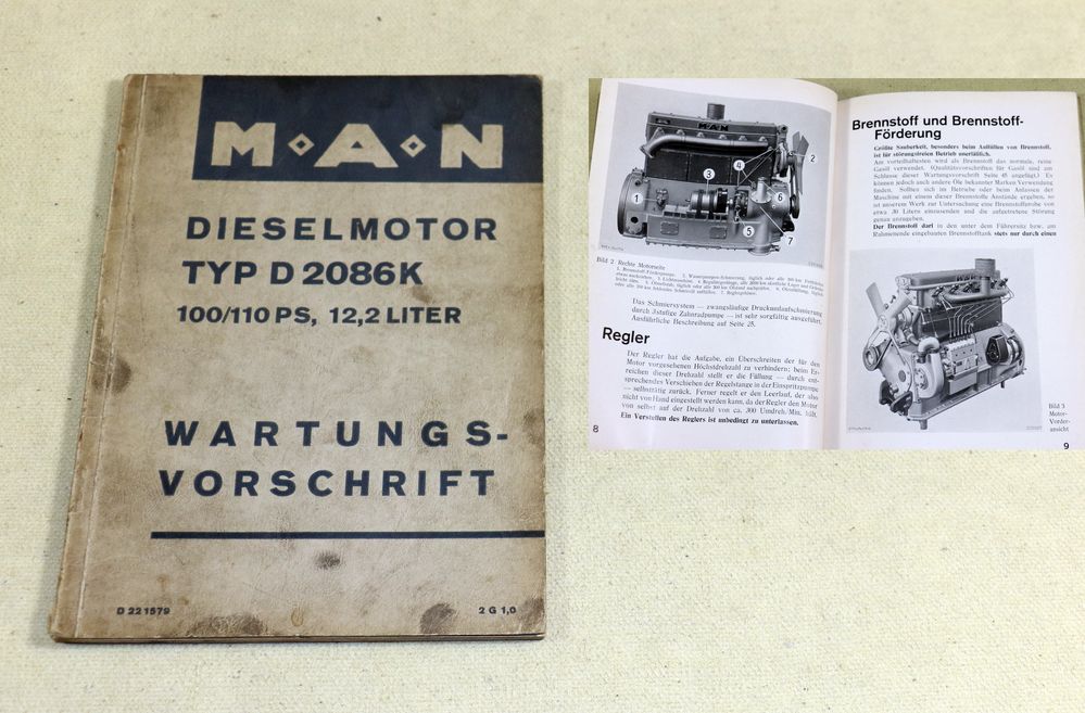 MAN Motor  D 2086  K