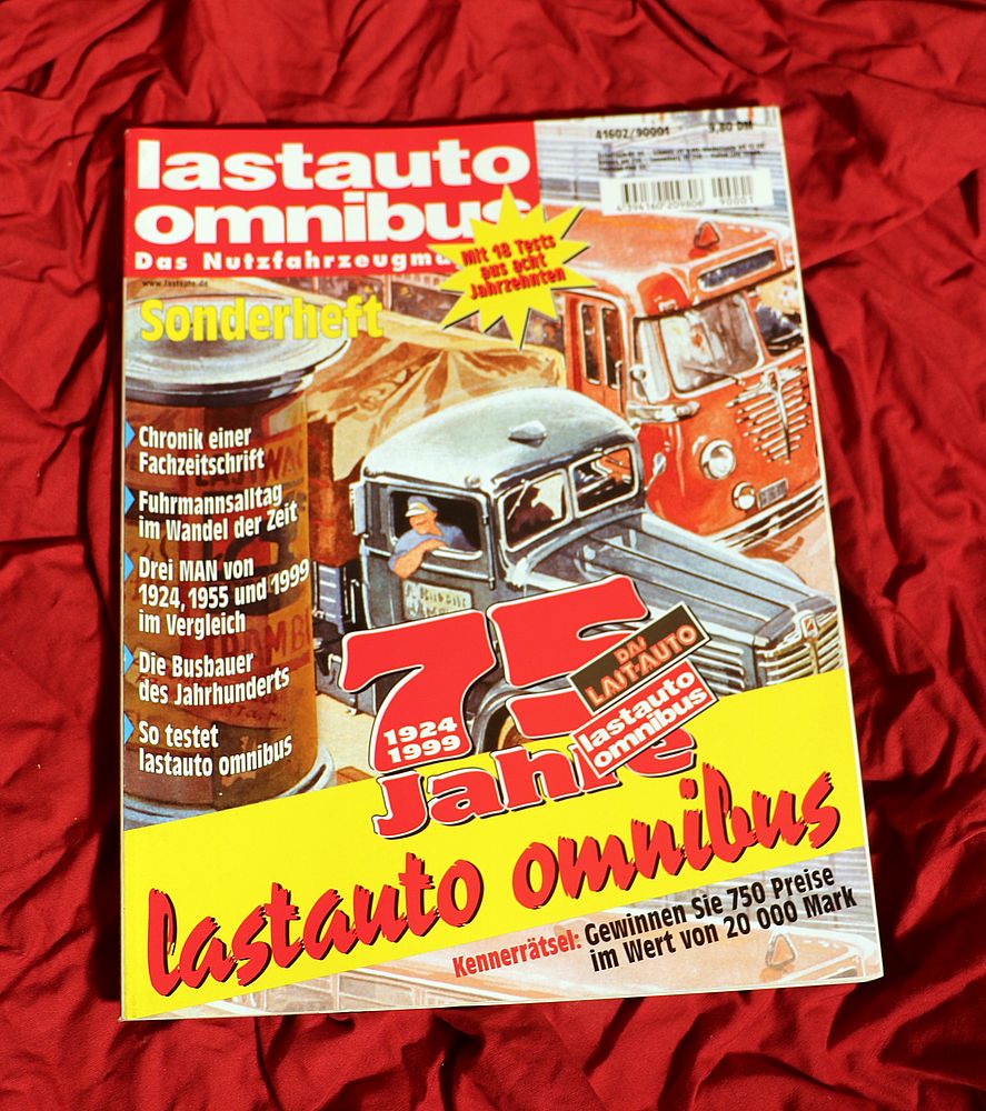 40525 75 Jahre Lastauto Omnibus  Sonderheft