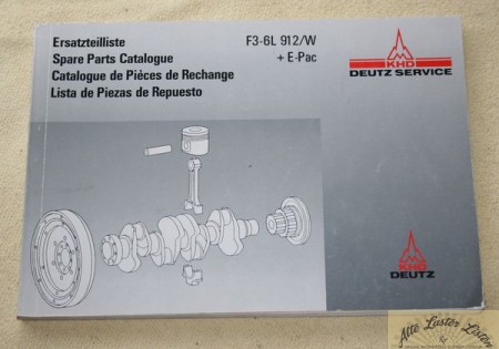 Deutz Motoren F 3 - 6 L  912 /  W     + E-Pac