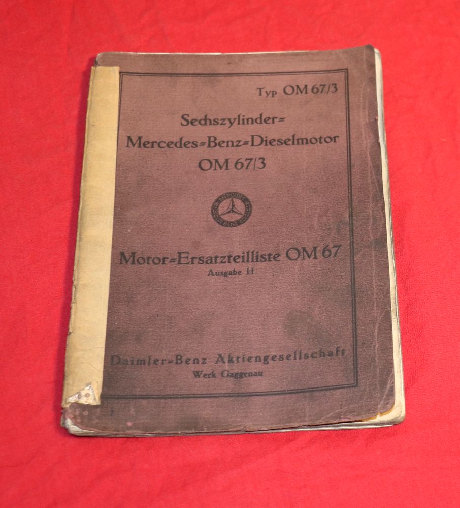 Mercedes Diesel Motor OM 67 / 3