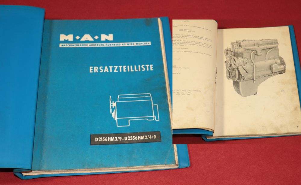 MAN Motoren D 2156 HM 3/9 , D 2356 HM 3/9