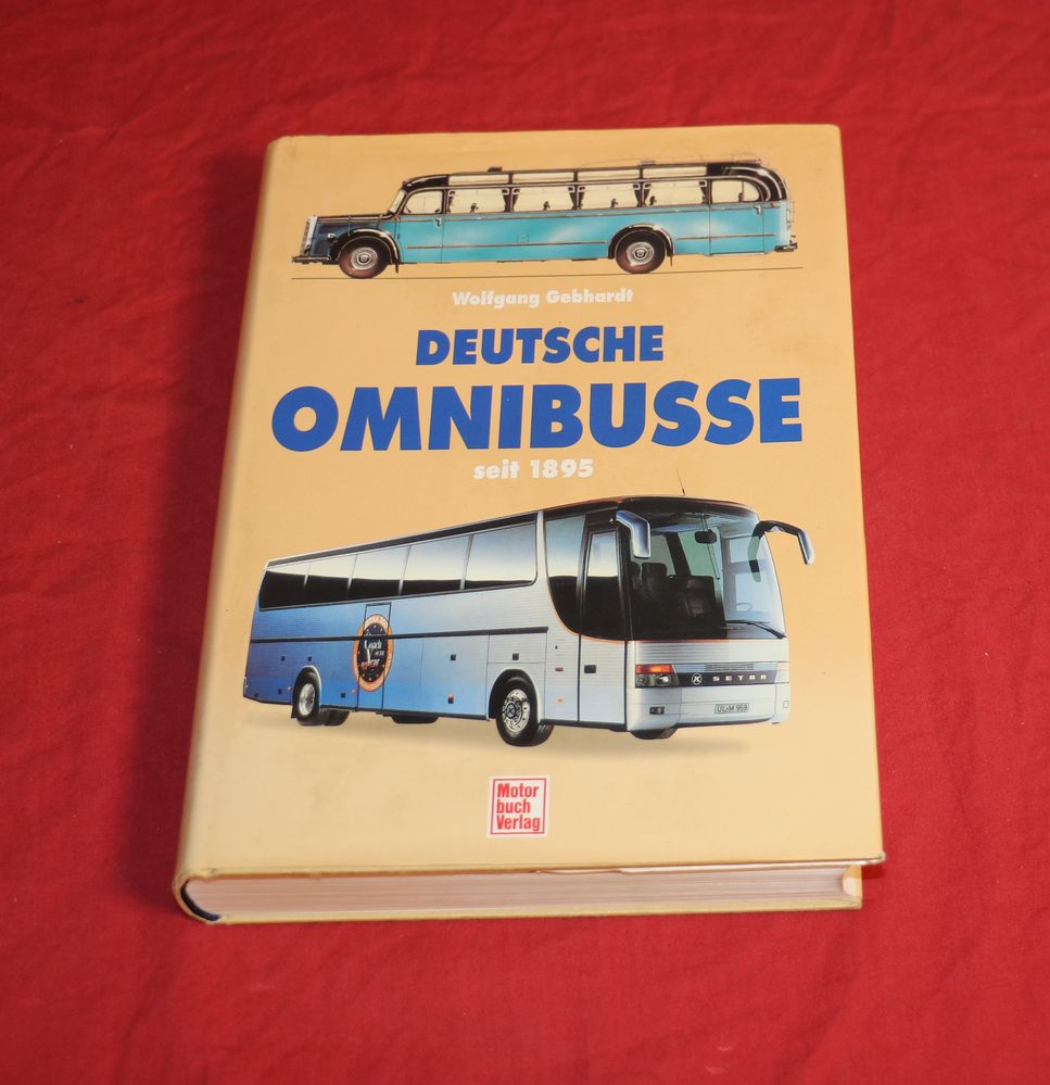 Deutsche Omnibusse seit 1895 , Gebhardt, Bus Buch