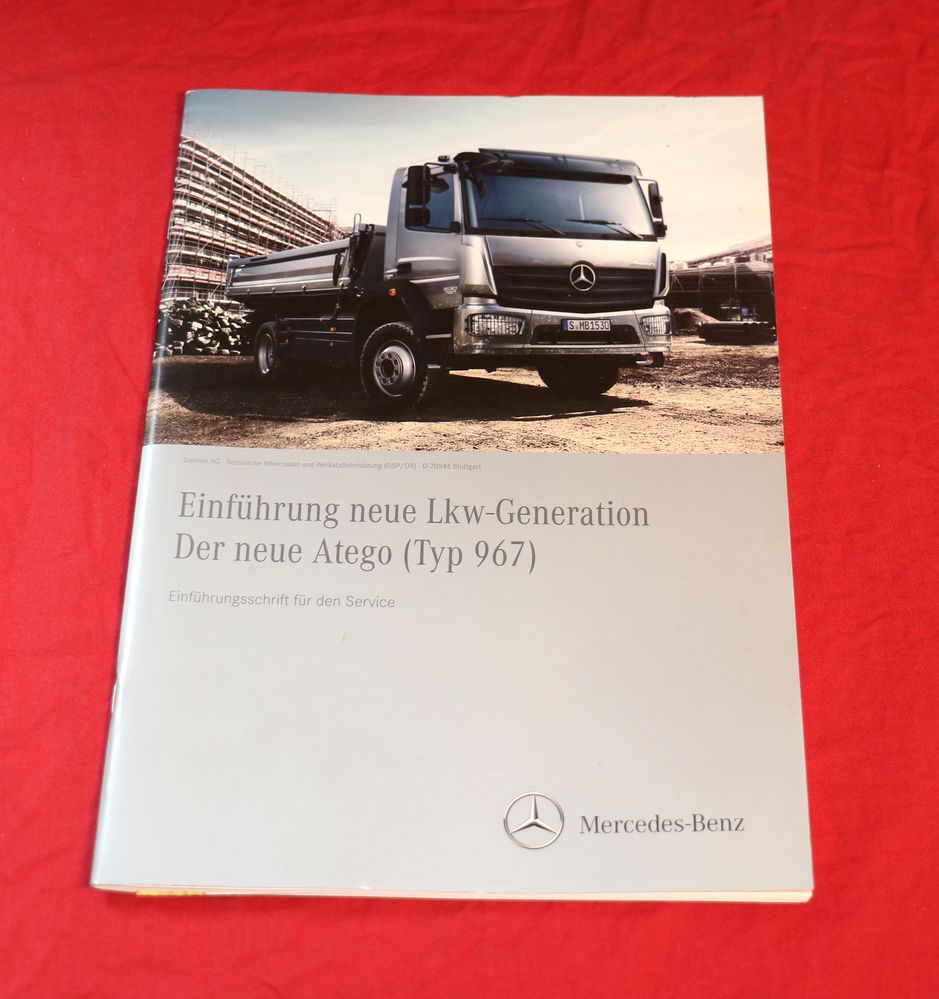 53173 Mercedes Atego 967 Einführungsschrift
