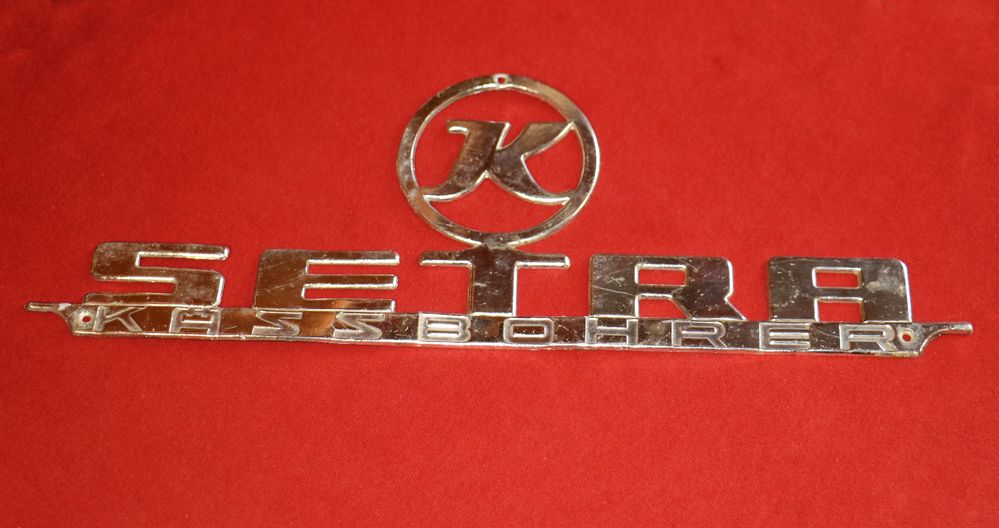 Schriftzug  Setra Kässbohrer