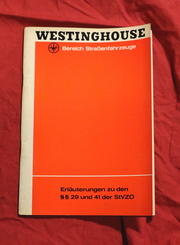 Westinghouse Bremsenprüfung nach StVZO