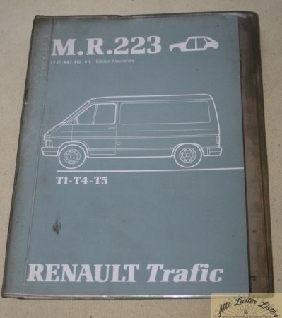 Renault      Trafic  , Karosserie