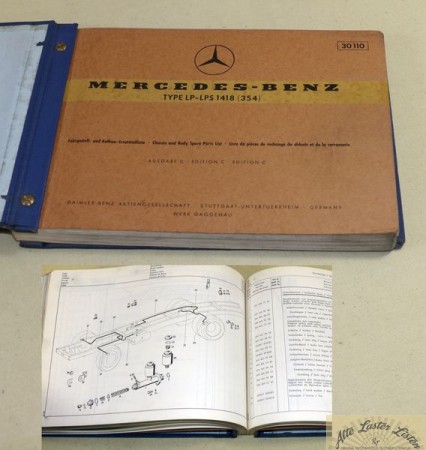 Mercedes 1418   LP, LPS    Fahrgestell + Aufbau
