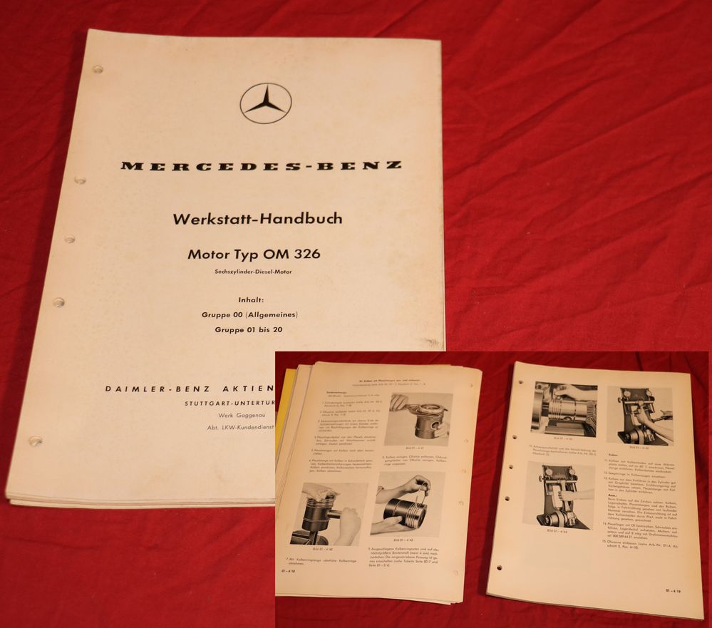 Mercedes Motor OM 326