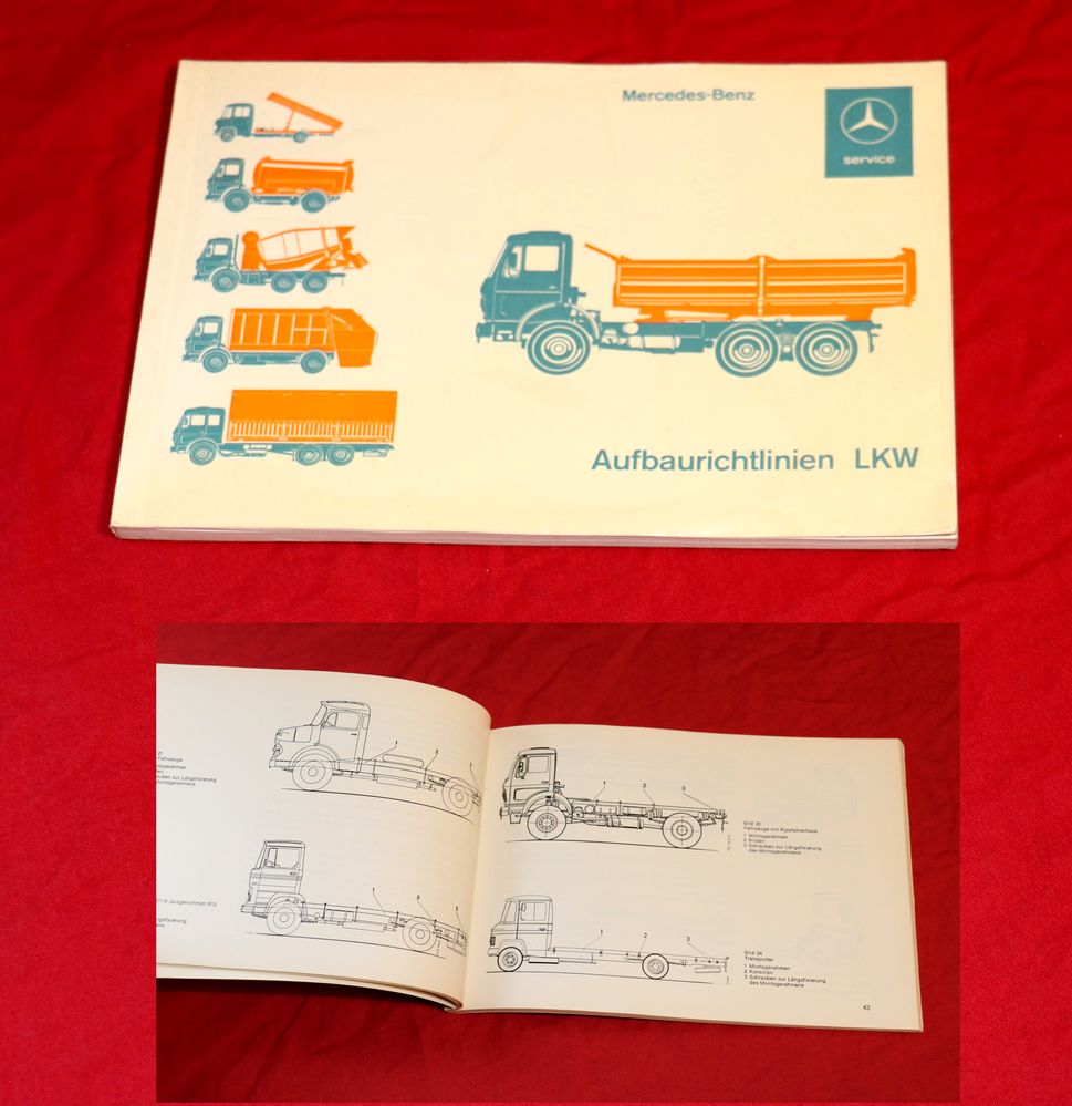 Mercedes Aufbaurichtlinien LKW 1976