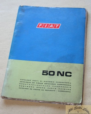 FIAT 50 NC Karosserie , Fahrerhaus