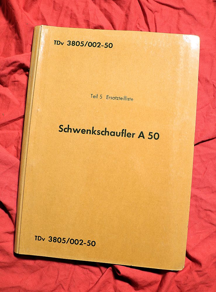 Ahlmann Schwenkschaufler A50  TDv Teil 50