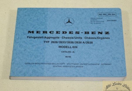 Fahrgestell Mercedes  2628, 2633, 2636 A , 2638