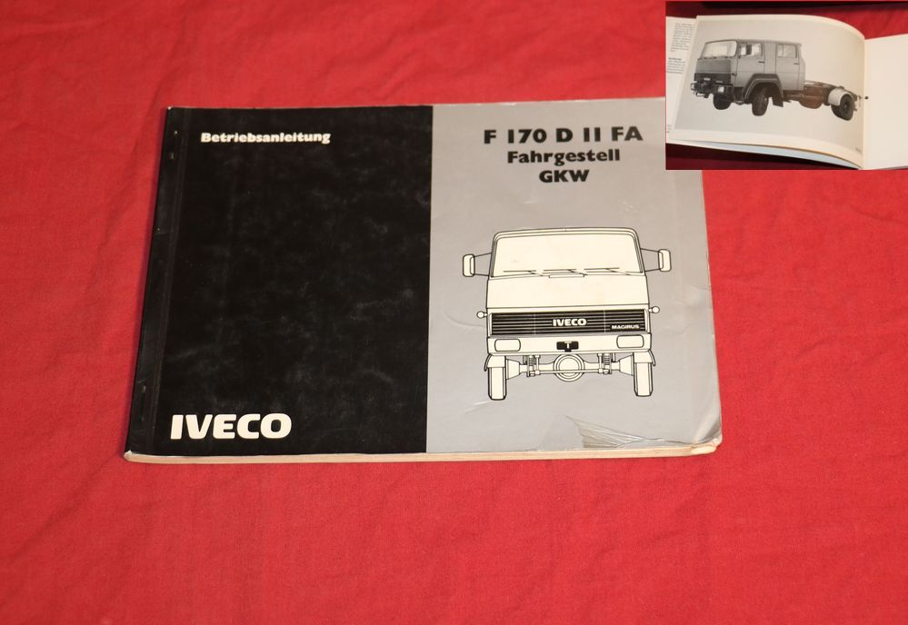 Betriebsanleitung Magirus 170 D 11 FA , THW, Feuerwehr