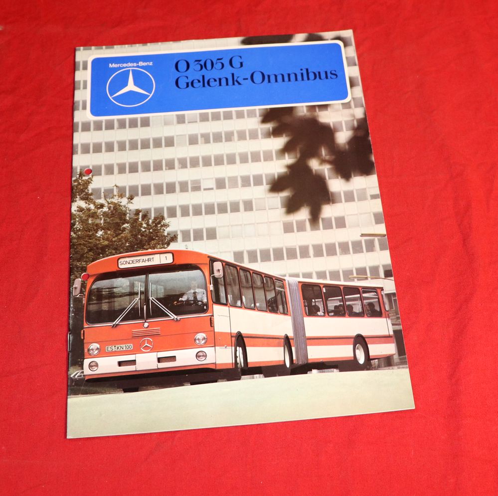 Mercedes O 305 G Gelenk Omnibus Prospekt