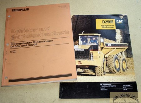 CATERPILLAR   Knickgelenkte Muldenkipper D250E , D 300 E