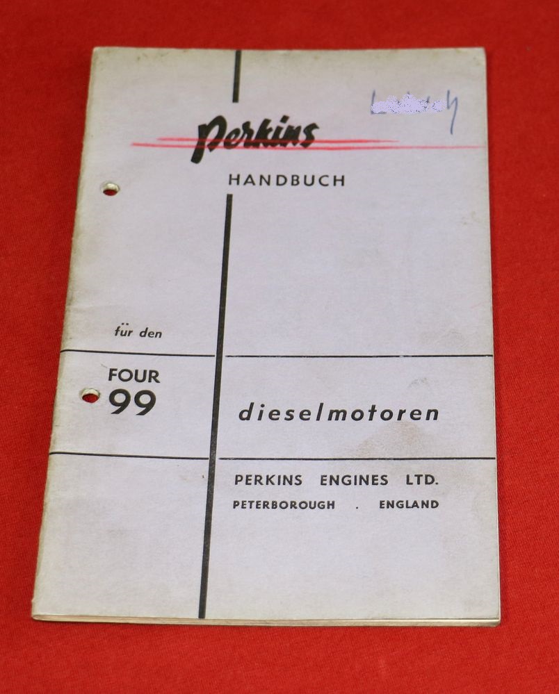 Perkins Four 99 , 4.99 , Anleitung Dieselmotor