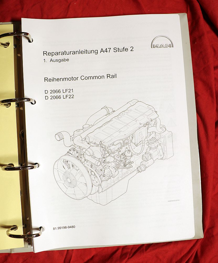 MAN Reihenmotoren Common Rail  D 2066  LF 21, 22