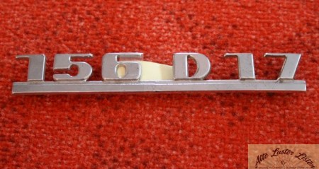 Schriftzug für Magirus  156 D 17