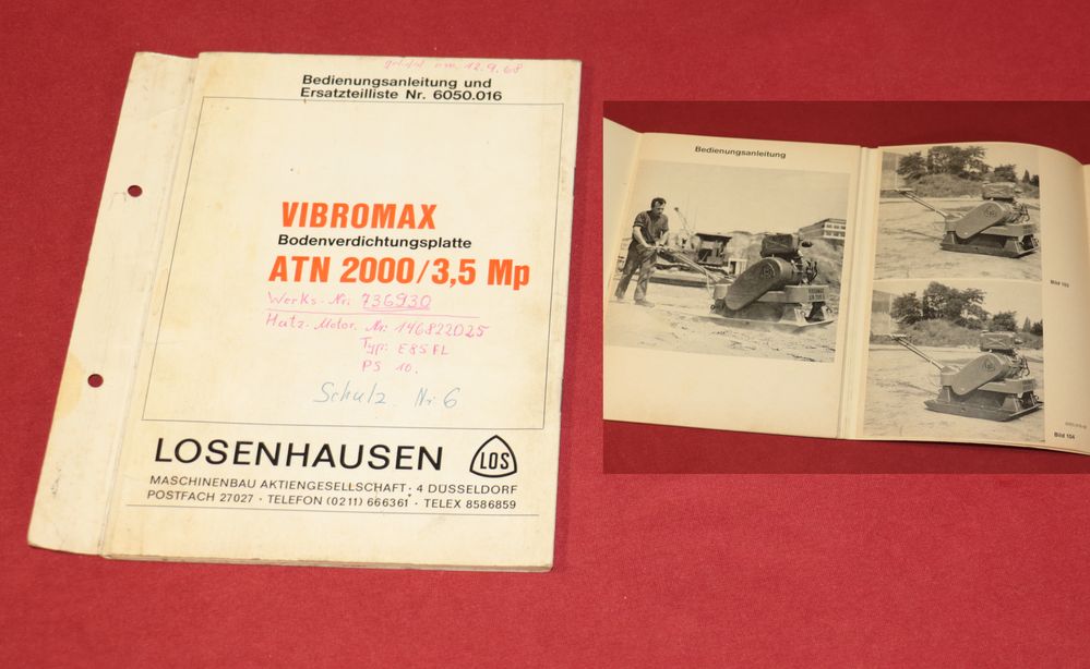 Vibromax ATN 2000 3,5 Mp   Rüttler, Vibrationsplatte