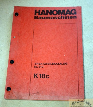 Hanomag Raupe  K  18 c