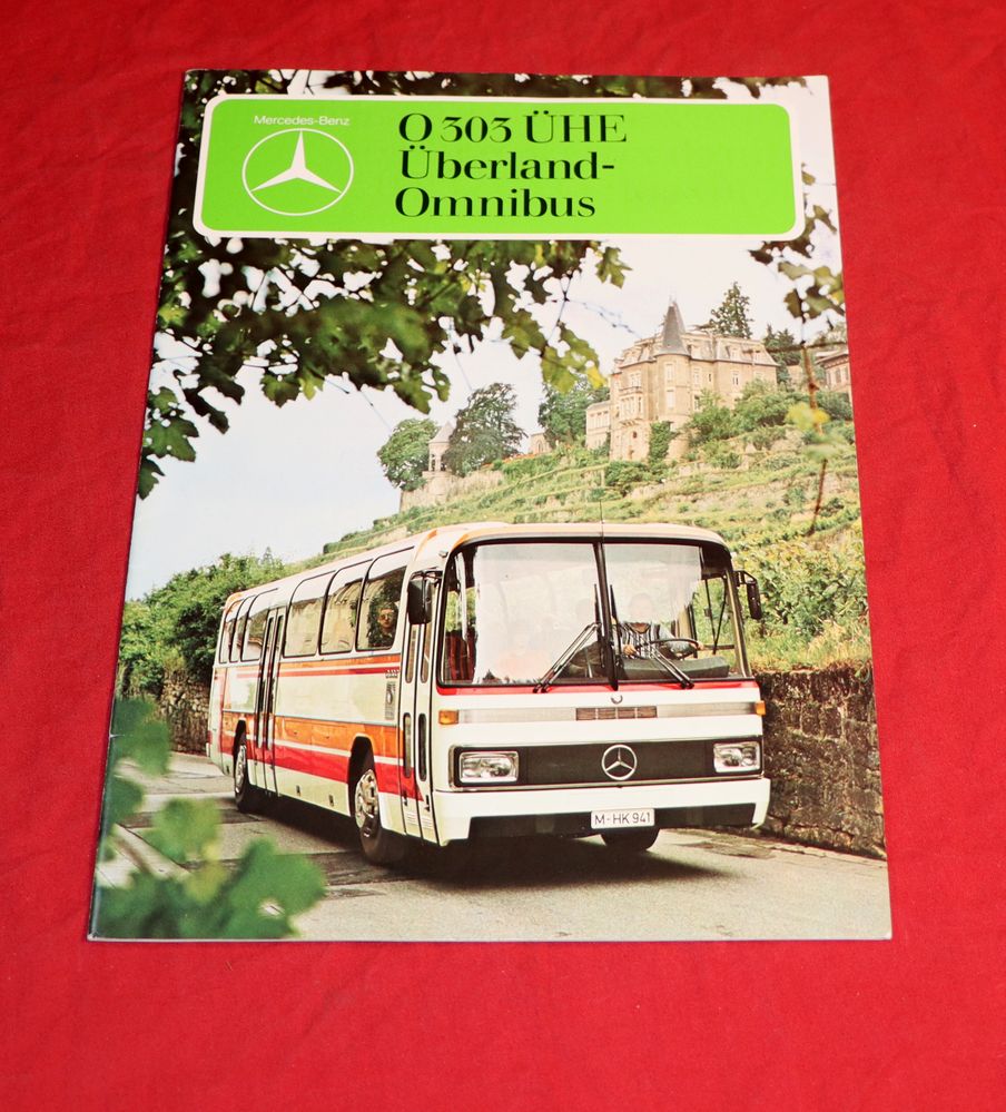 Mercedes O 303 ÜHE Überland Omnibus Prospekt