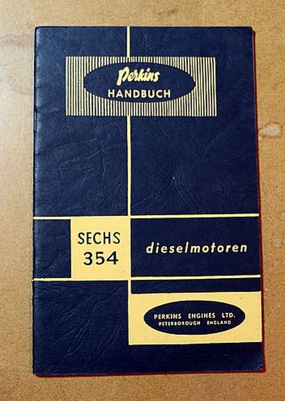 Perkins 6.354 , Anleitung 6 Zylinder Dieselmotoren