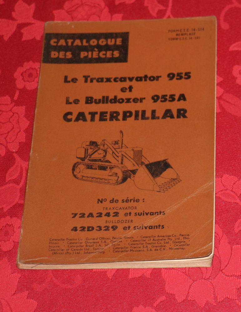 20981 CATERPILLAR  955,  955 A  Traxcavator, Bulldozer