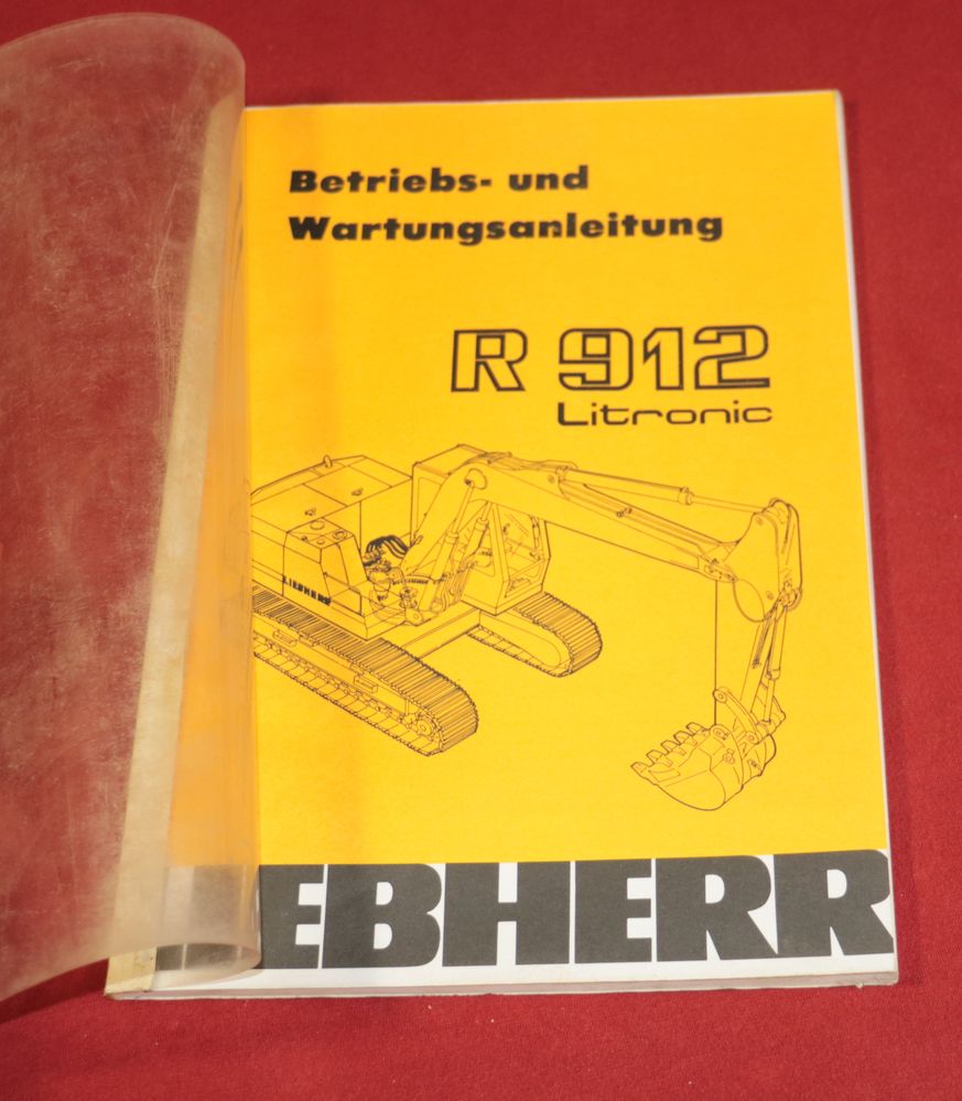 Liebherr R 912 Litronic , Raupenbagger