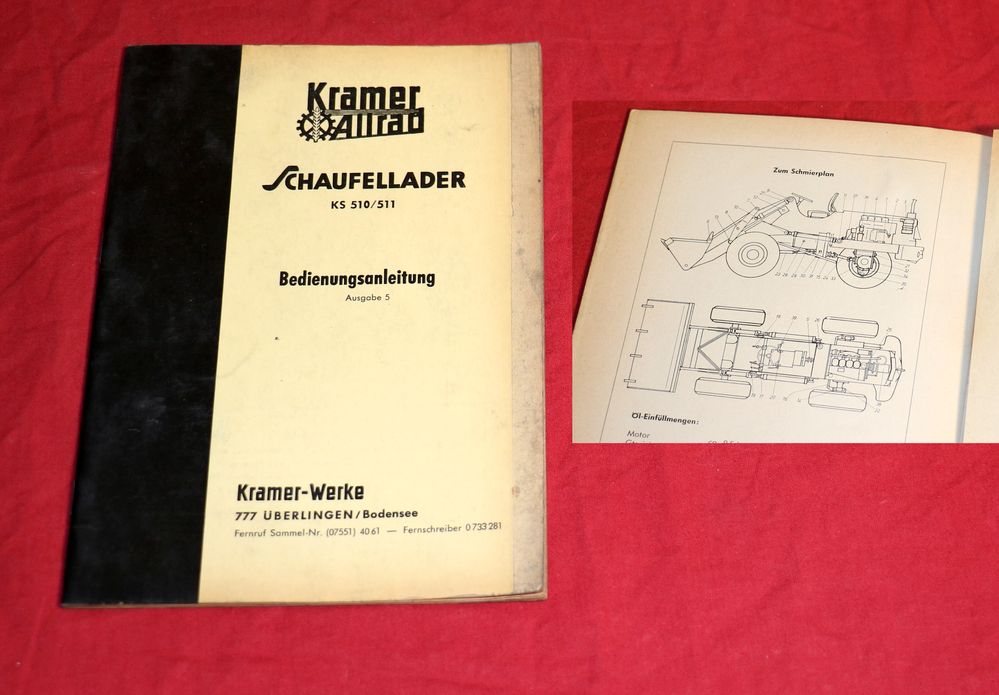 KRAMER KS 510, 511 Schaufellader Radlader 