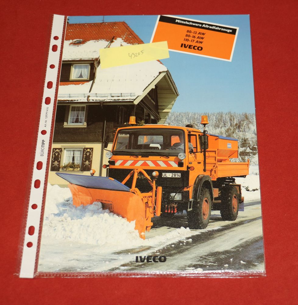 Magirus Iveco MK Reihe Allradfahrzeuge Prospekt | 49205