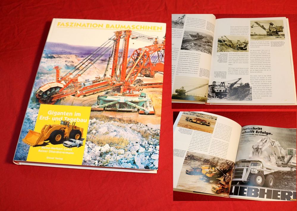 Faszination Baumaschinen , Giganten im Erd und Tagebau , Buch