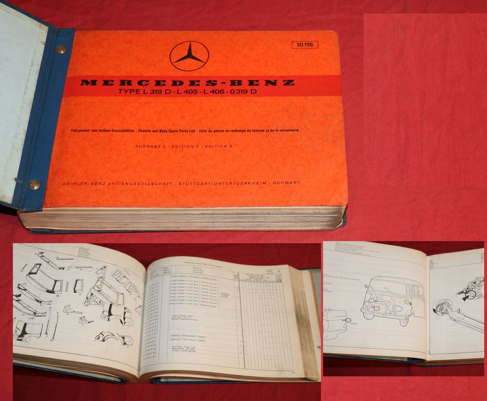 Mercedes L 319 D, O 319 D , L 405 , L 406