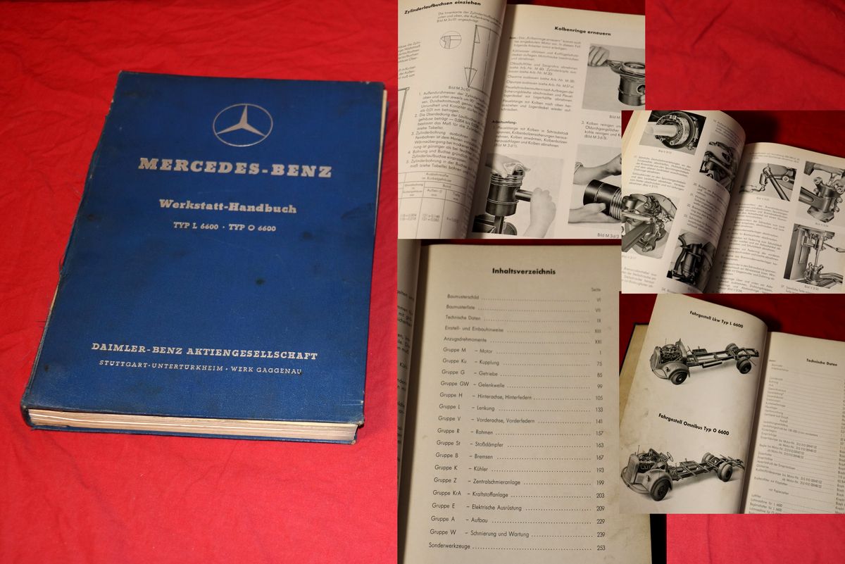 Mercedes L 6600 , O 6600 , mit Motor OM 315