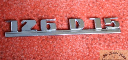 Magirus Schriftzug 126 D 15