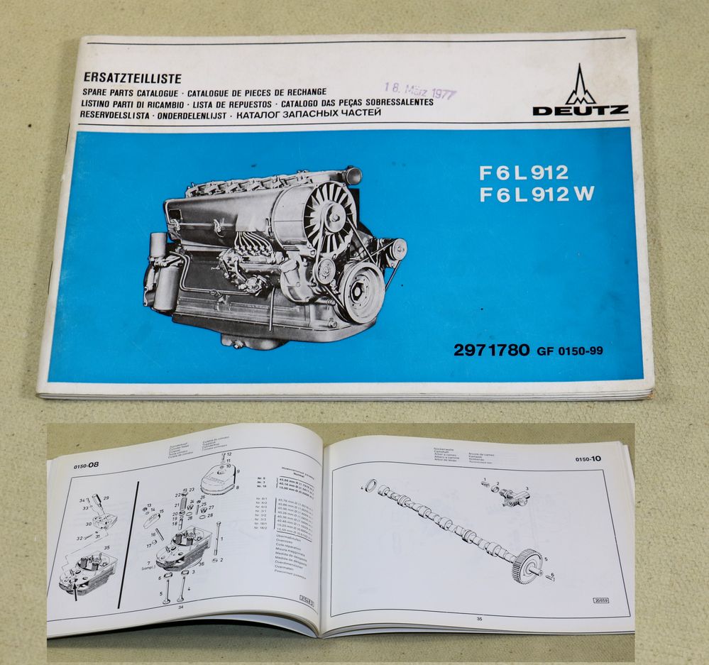 Deutz Motor F 6 L 912 , W