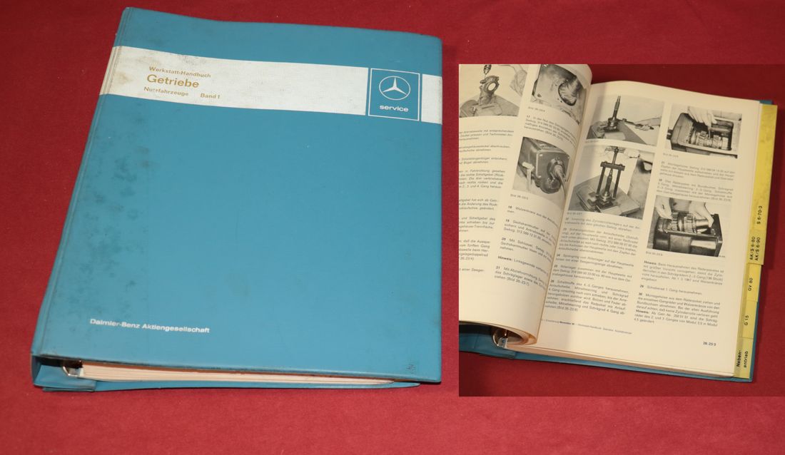 Werkstatthandbuch Mercedes Getriebe LKW