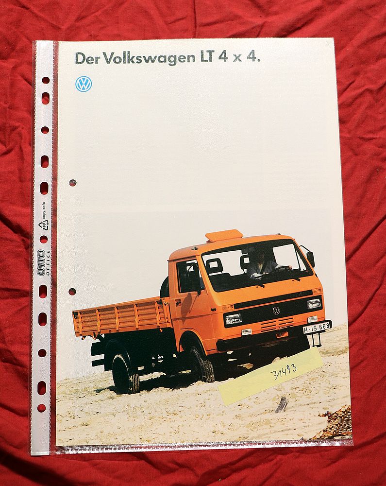 VW LT 4x4 , Prospekt Volkswagen LT Allrad