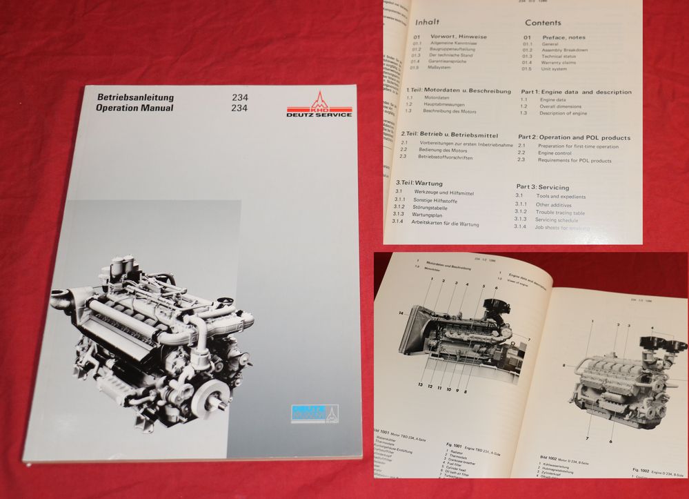 MWM Dieselmotor D 234 , TBD 234 | 42578