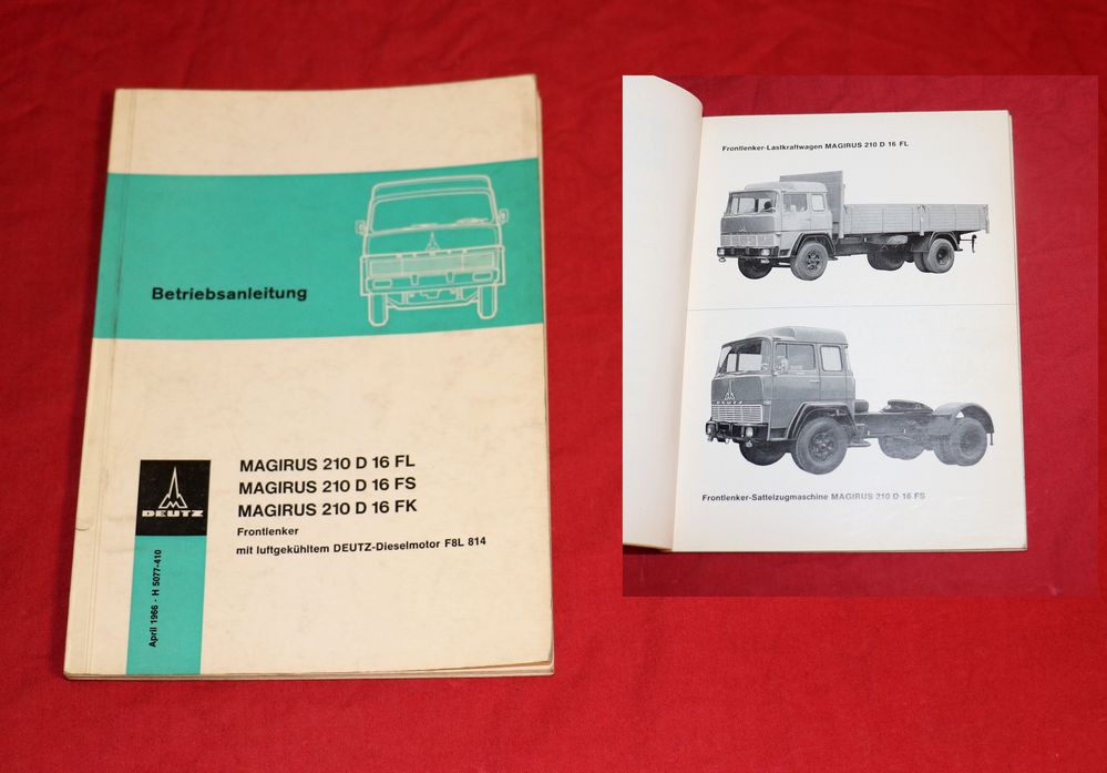 Magirus Deutz 210 D 16 FL , FS , FK Frontlenker LKW