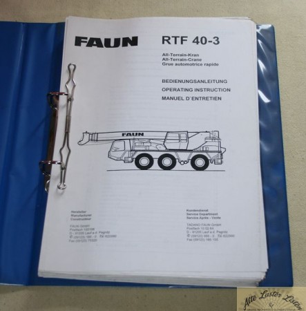 FAUN  Kranwagen RTF 40 - 3