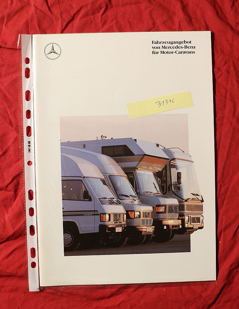 Mercedes Motor Caravans , Fahrzeugangebot , Programmübersicht