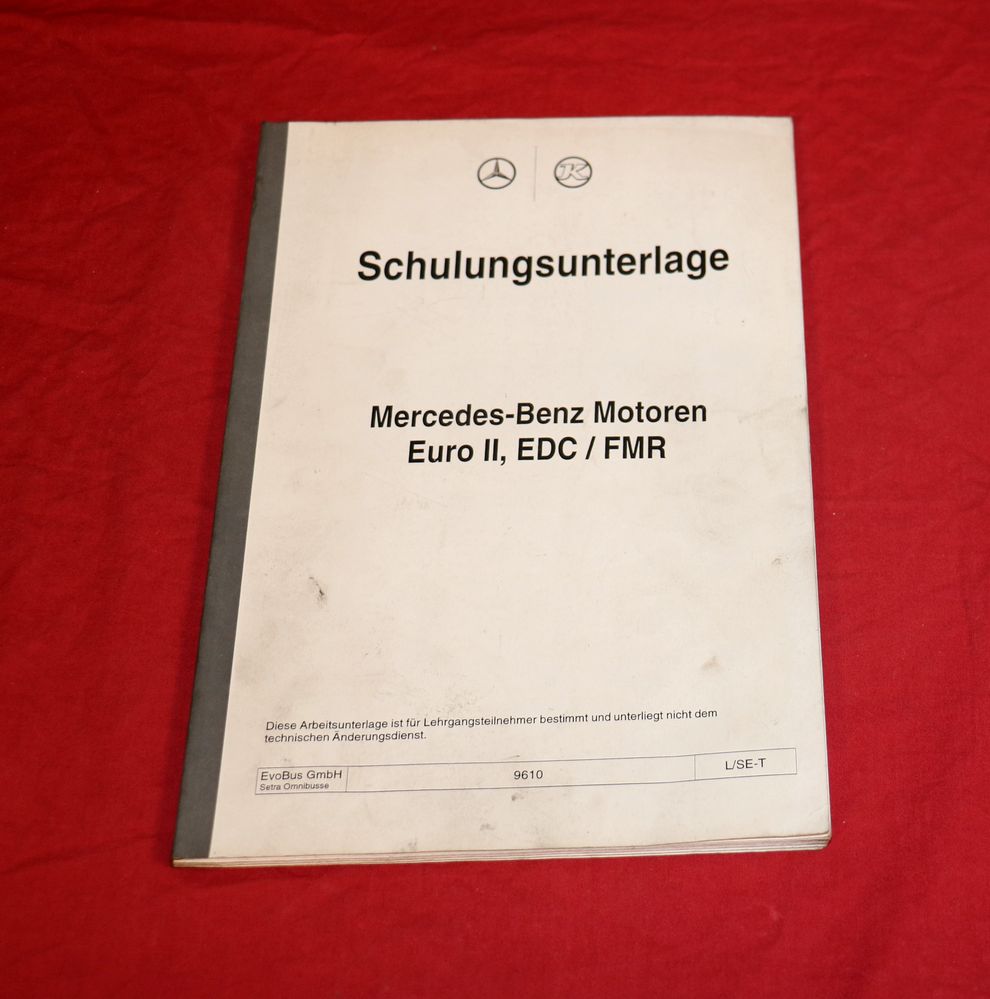 Service Info Setra MB Motoren Euro II, EDC, FMR