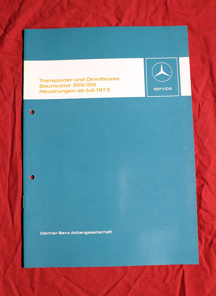 Transporter Mercedes L 408 DG,  L 508 DG Neuerungen 1973