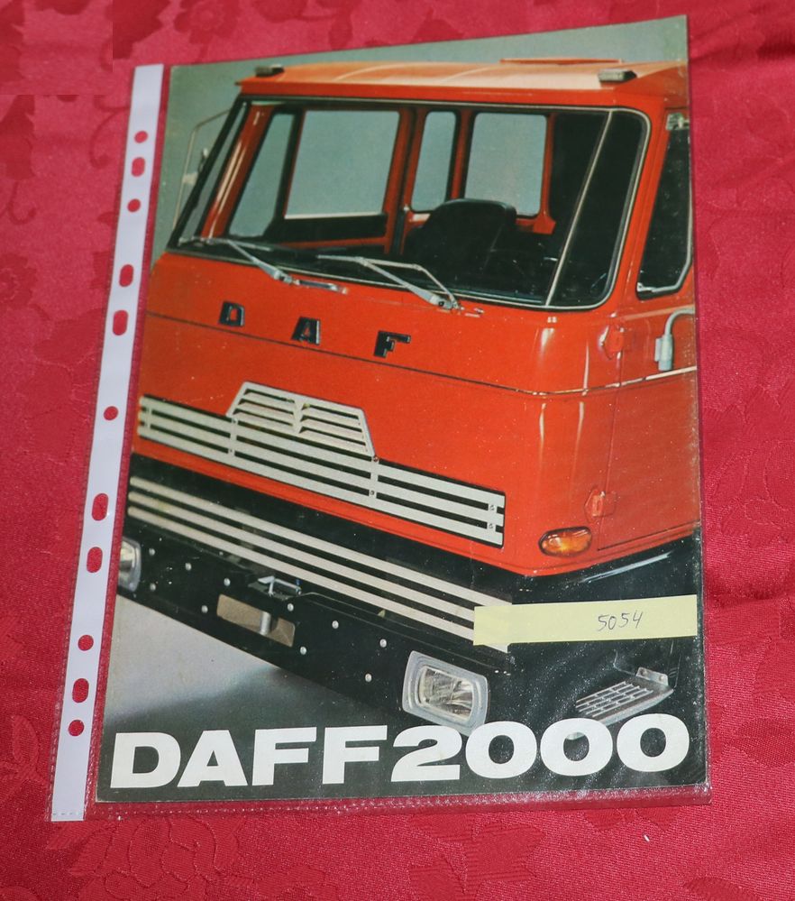 DAF F 2000 , LKW Prospekt