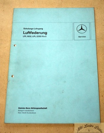Mercedes Luftfederung LKW LPL 1632 , LPL 2232 6x2