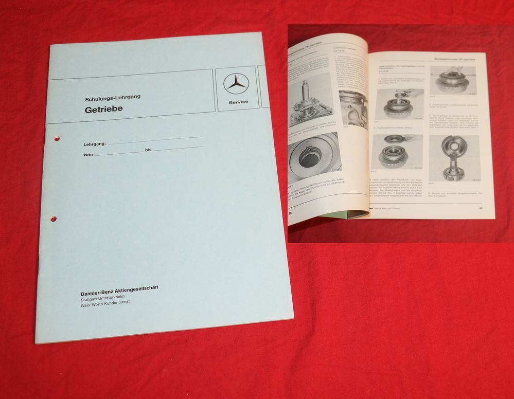 Mercedes LKW Getriebe Schulung Service