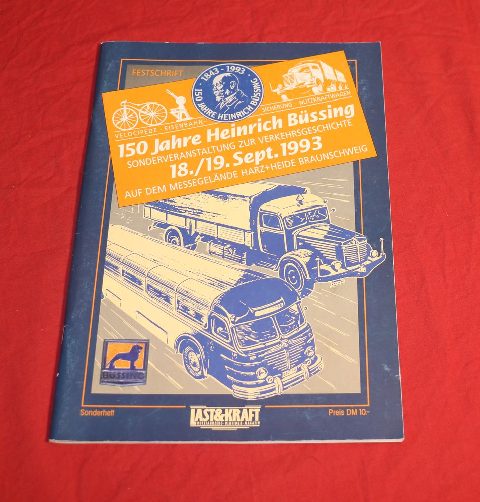 53062 Last + Kraft  Sonderheft  150 Jahre  Heinrich Büssing