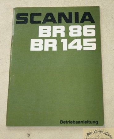 SCANIA  BR 86 , BR 145   Busfahrgestelle