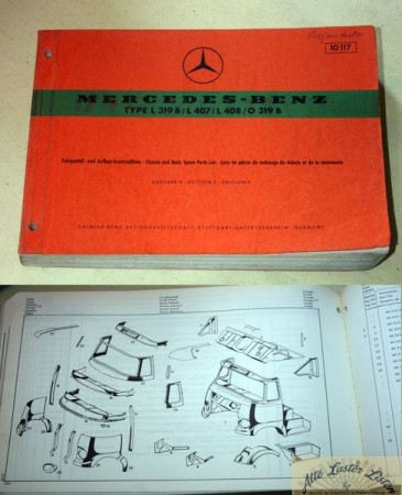 Mercedes  L 319 B, O 319  B , L 407 , L 408  Transporter